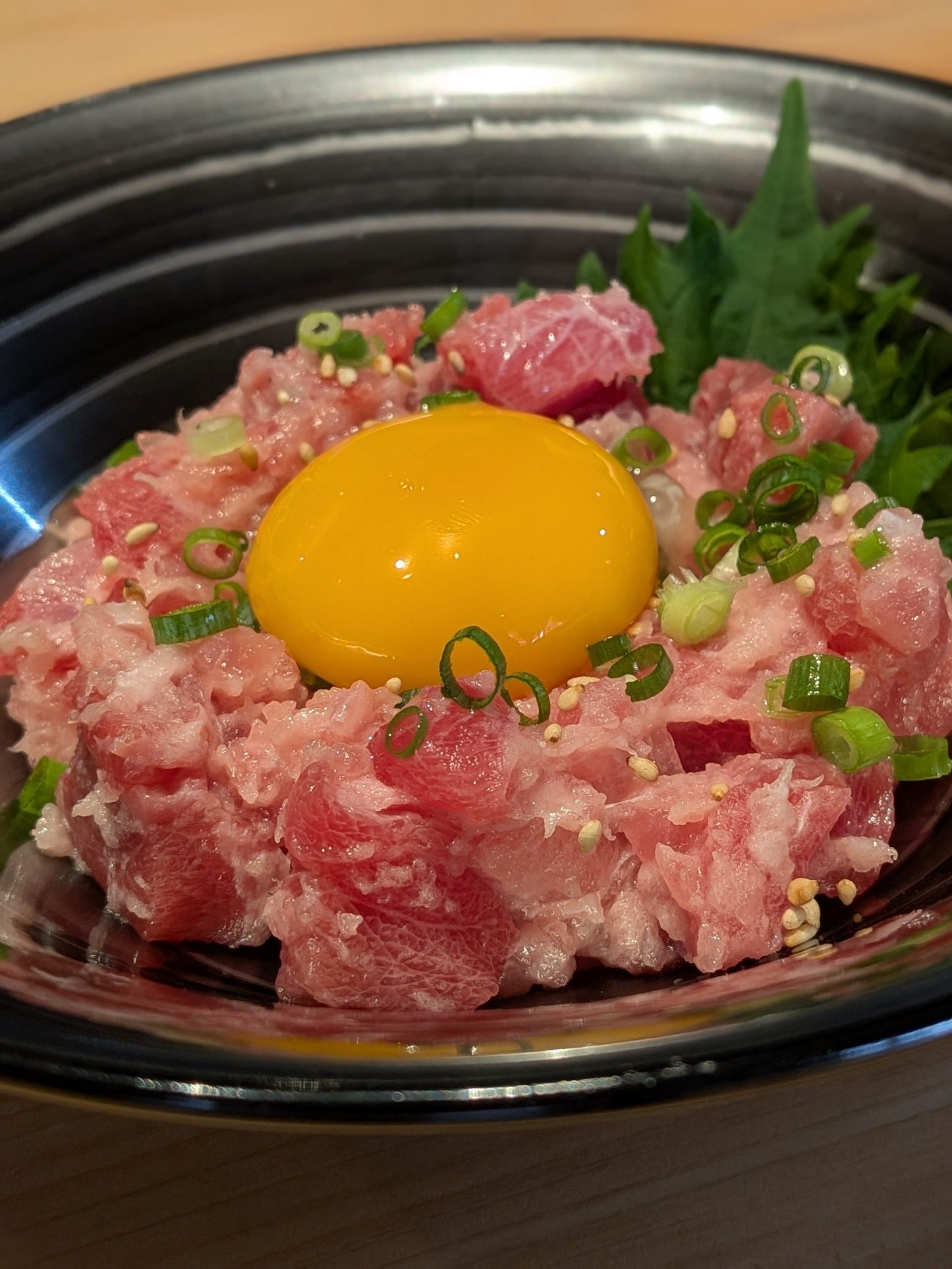 特製ねぎとろ【赤身中トロ大トロの、鮪を惜しげもなく使用した特製ねぎとろ】
