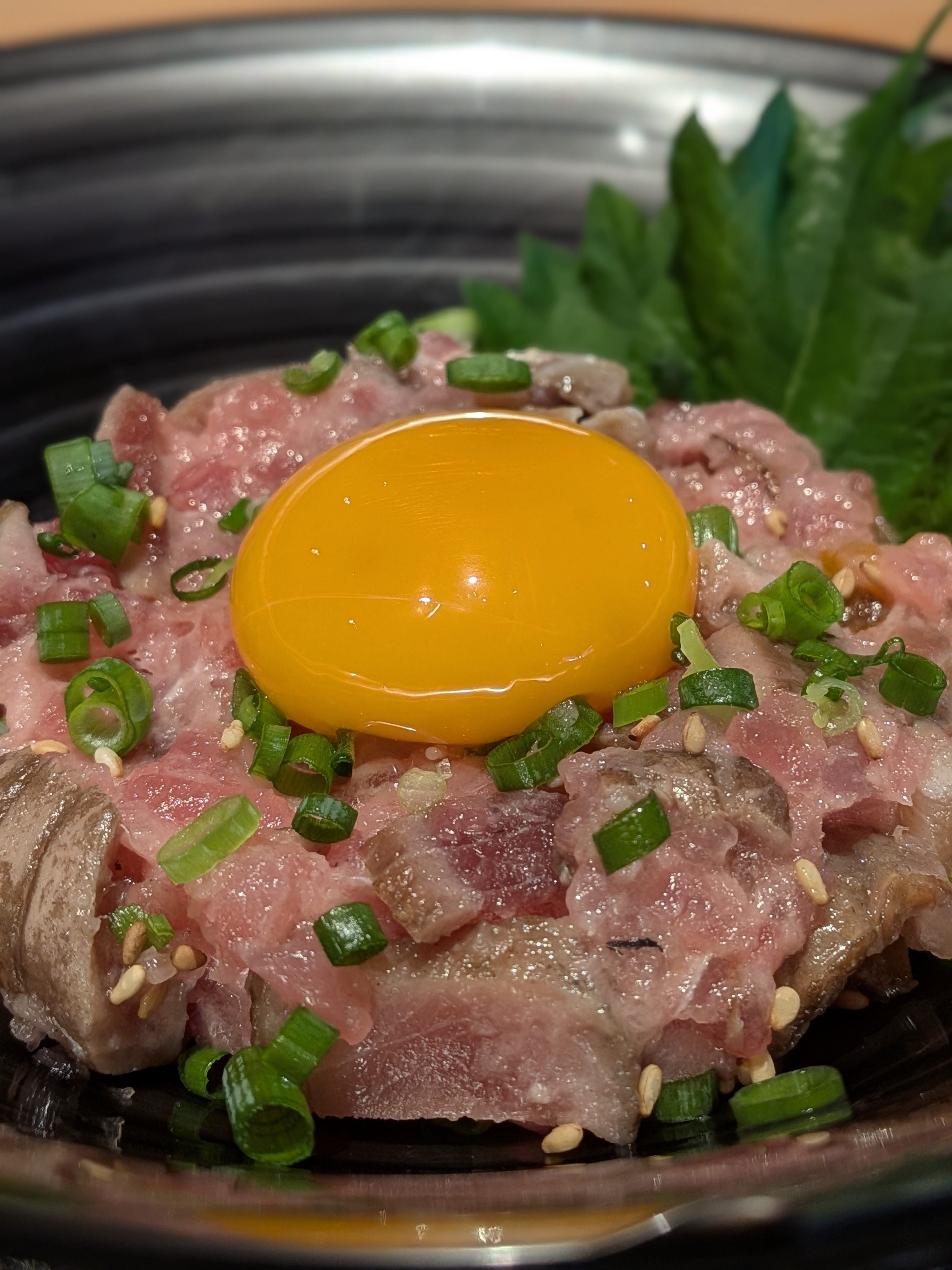 特製ねぎとろ【ねぎとろに藁焼き鮪をふんだんに使用した唯一無二