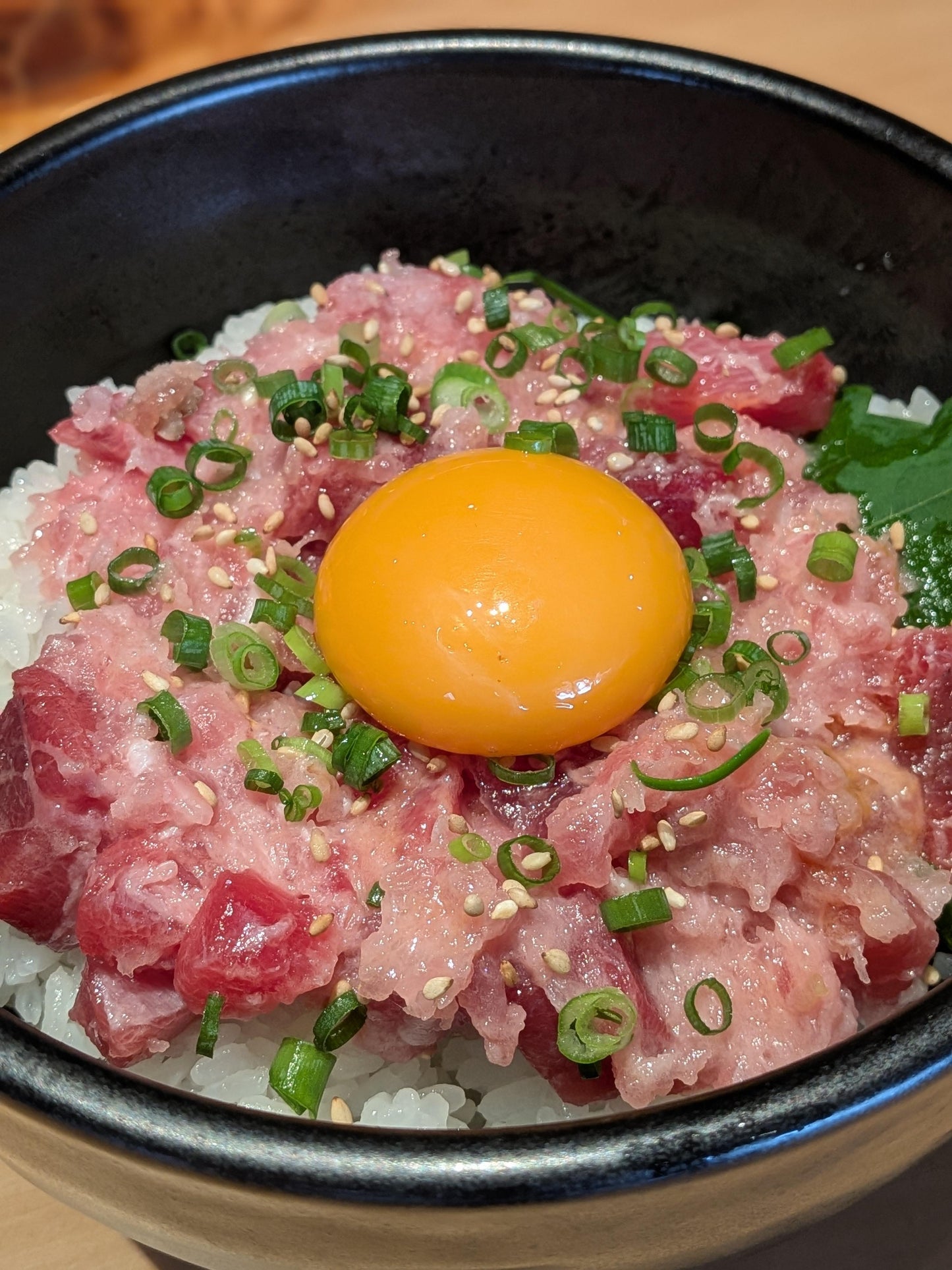 特製ねぎとろ【赤身中トロ大トロの、鮪を惜しげもなく使用した特製ねぎとろ】