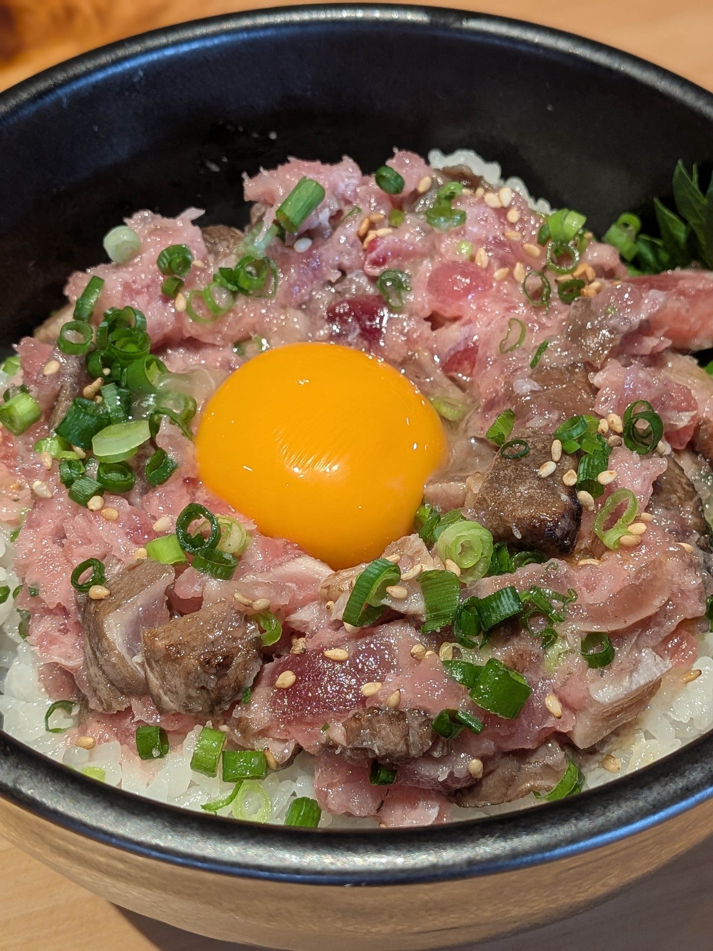 特製ねぎとろ【ねぎとろに藁焼き鮪をふんだんに使用した唯一無二の特製ねぎとろ】