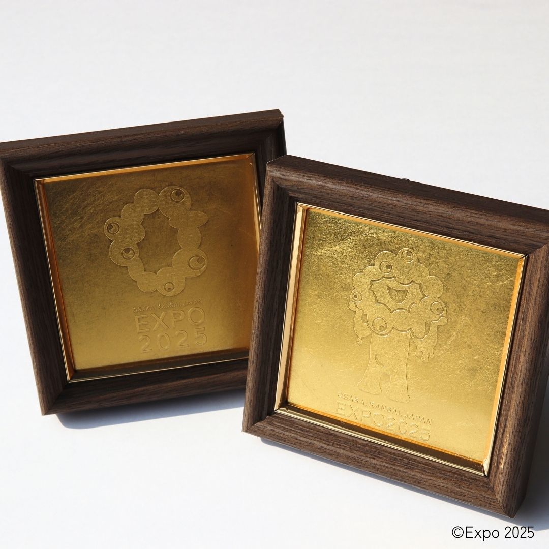 EXPO2025 ミャクミャク 金沢箔 アートパネル 1号色【販売終了