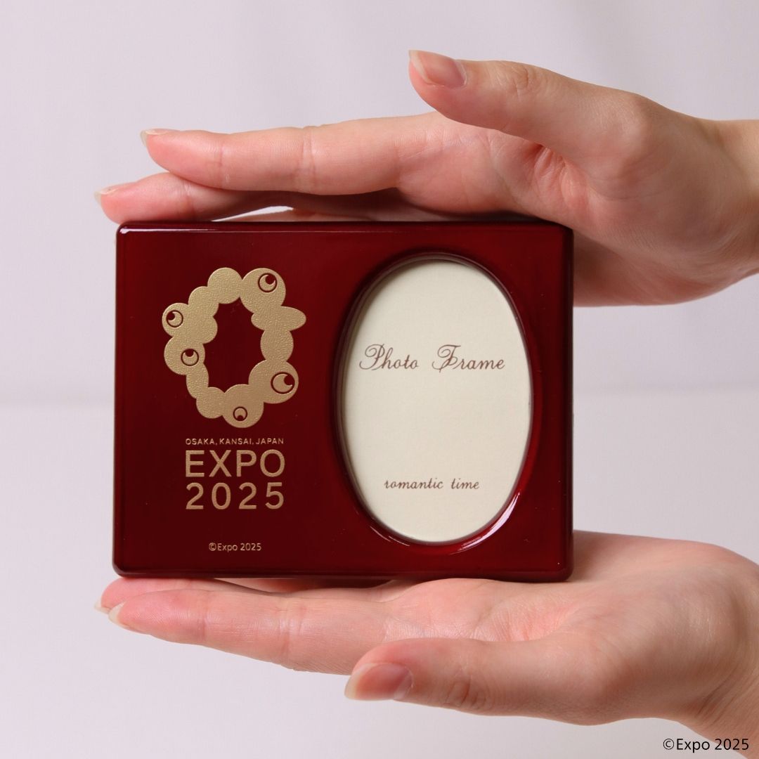 EXPO2025 公式ロゴ  玉虫塗 フォトスタンド