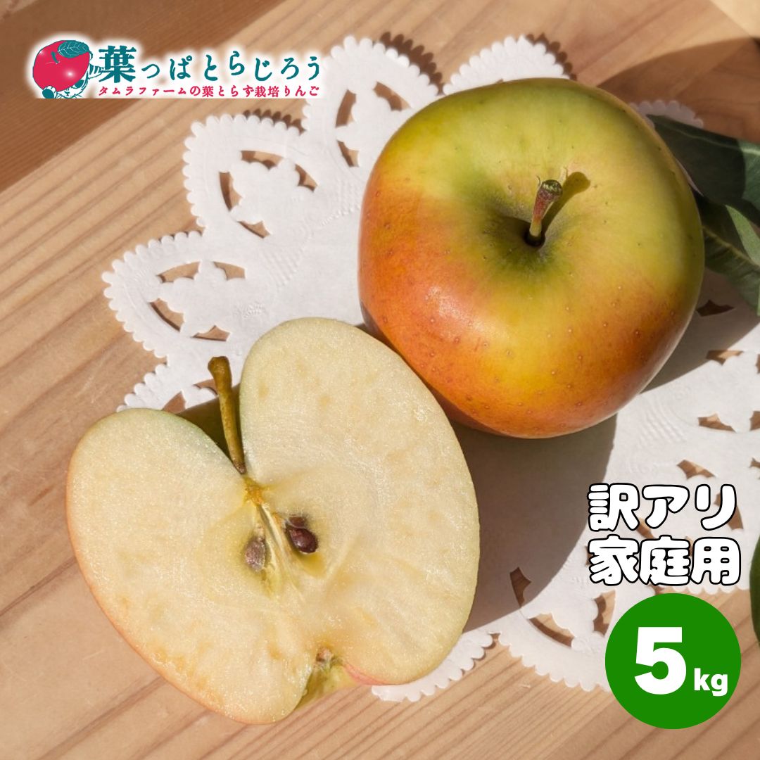 ぐんま名月りんご【送料込】【11月上旬頃】【りんご】【青森県産】【タムラファーム2025】【葉っぱとらじろう】【期間限定】