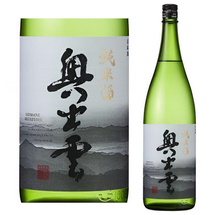 【蔵元直送！】奥出雲 純米酒 1800ml 日本酒 純米酒 奥出雲 辛口 清酒 食中酒 味わい 冷酒 ぬる燗 熱燗 地酒