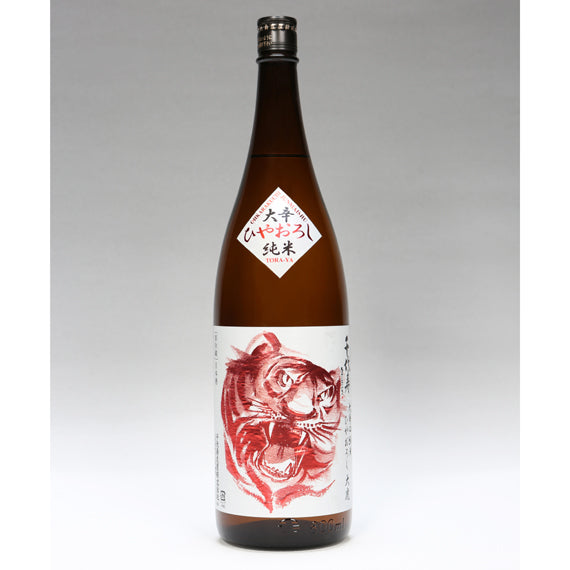 【2024年9月発売】大辛口純米冷やおろし　大虎　1.8L【酒・ジュース・飲料】