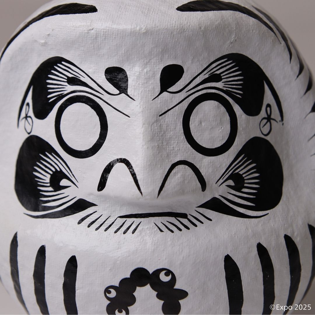 EXPO2025 公式ロゴ 高崎だるま 白【販売終了】 | 47CLUB – 名産・特産