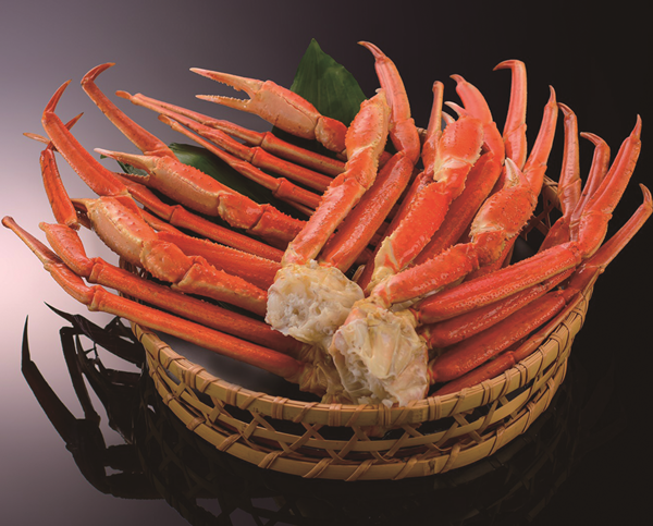 【新物】【2ｋ購入で全国送料無料】本ズワイ蟹1ｋｇ　3-4肩入　※写真は現物２ｋｇになります。