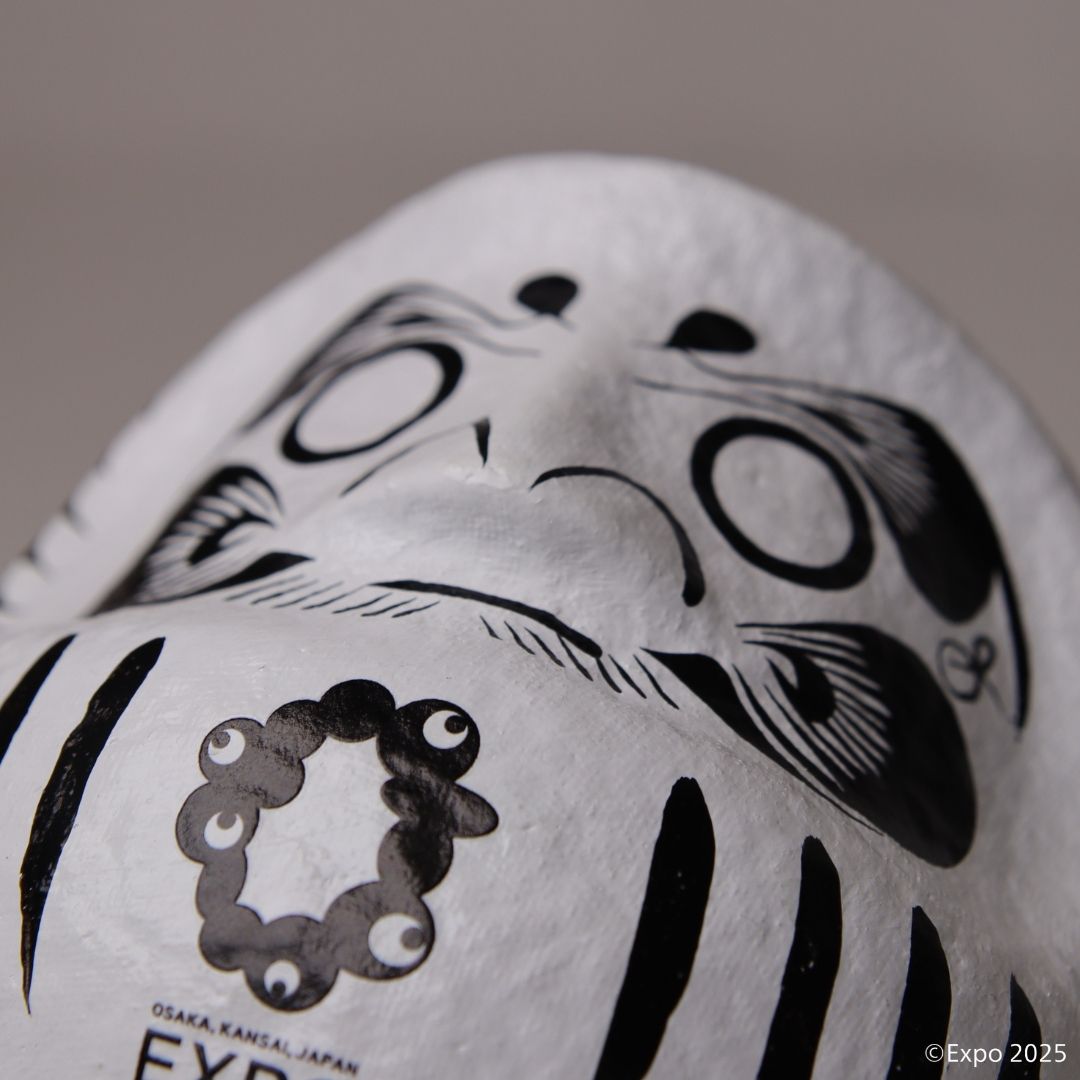 EXPO2025 公式ロゴ 高崎だるま 白【販売終了】 | 47CLUB – 名産・特産