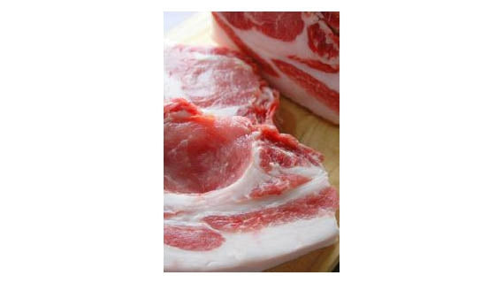 【送料無料】ド厚切肉とブロクの「白金豚」ロース爆特セット【グルメ・おつまみ】
