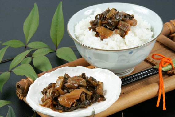 【送料無料】【信州佐久"ならではの"ごはんのお供""野沢菜のキムチ漬け！】ろくろう漬けキムチ