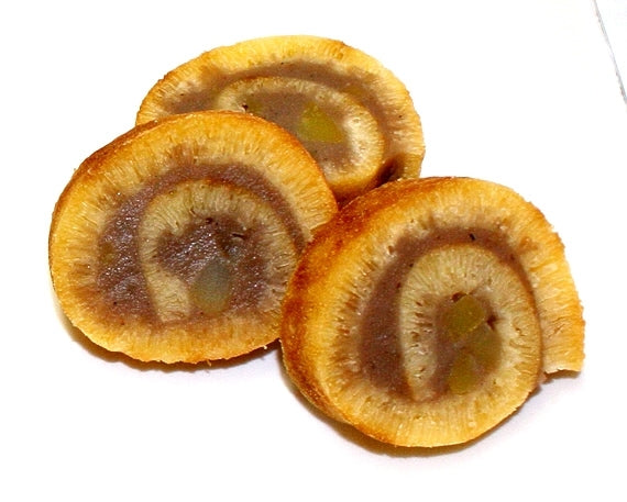 龍宝まき　１本箱入　【送料別】　和菓子　和スイーツ　和風ロール　栗　あんこスイーツ　お菓子　とら　巻き菓子