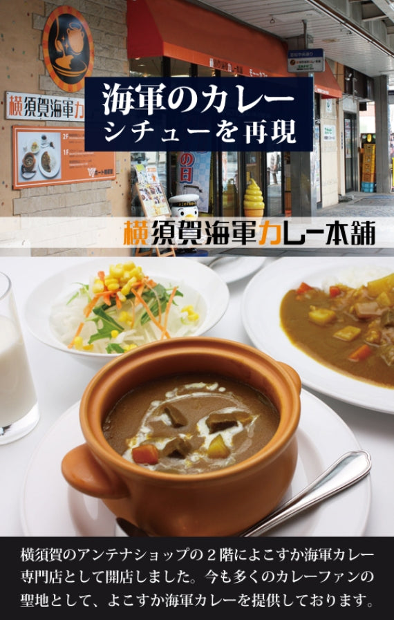 【横須賀名店シリーズ】カレー本舗 よこすか海軍カレー 200g（1食入）×10個