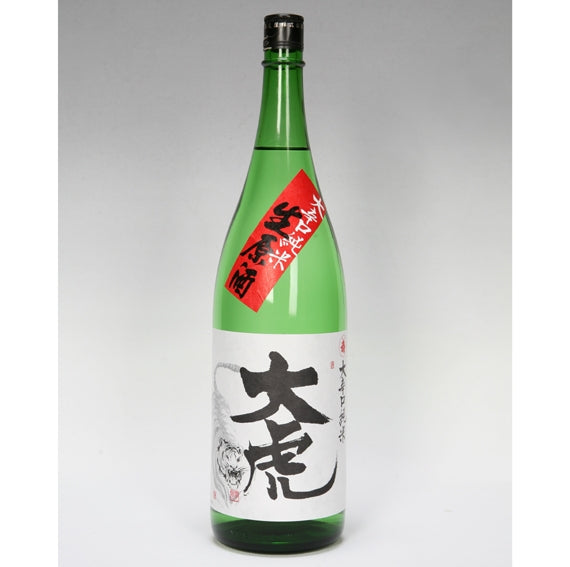 【限定出荷】大辛口純米生原酒　大虎　1.8L【酒・ジュース・飲料】