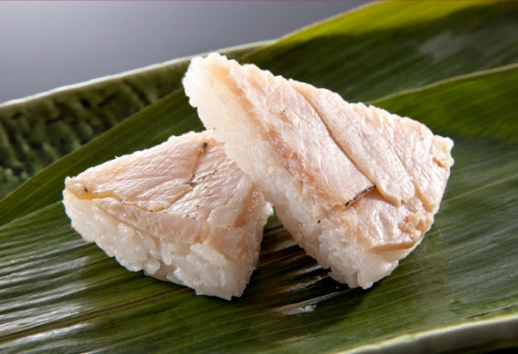 天然　づけ炙りぶり寿し