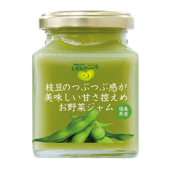 枝豆のつぶつぶ感が美味しい甘さ控えめお野菜ジャム