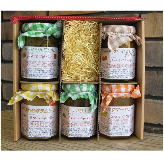 瀬戸内ジャムズガーデン(5個入り)セット
