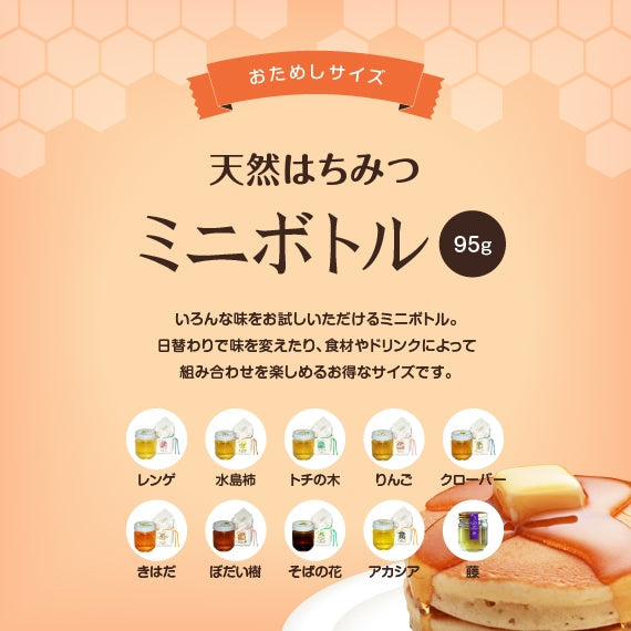 リンゴハチミツミニボトル （95g）