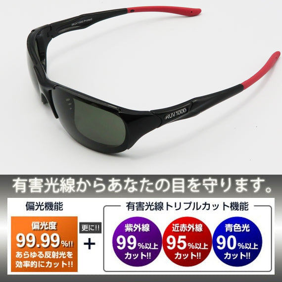 【送料込み】眼鏡の街【福井県鯖江市】で生まれた「スポーツサングラス：5463IR」