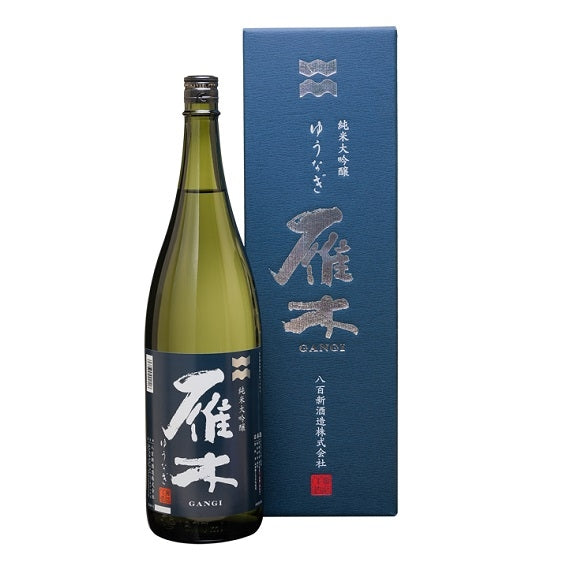 雁木『ゆうなぎ』純米大吟醸　1800ml(贈答用箱入り)