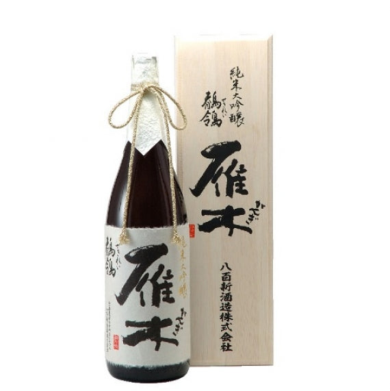 雁木『鶺鴒』せきれい純米大吟醸1800ml(木箱入り)