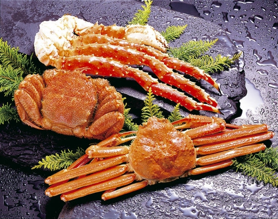 「蟹三昧セット」豪華三大カニをセットにしました！【カニ・鮮魚・魚介類】