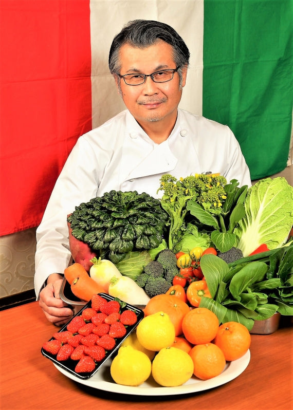 シェフの目線「オーガニック野菜と季節のフルーツ詰合せ」【送料込み】