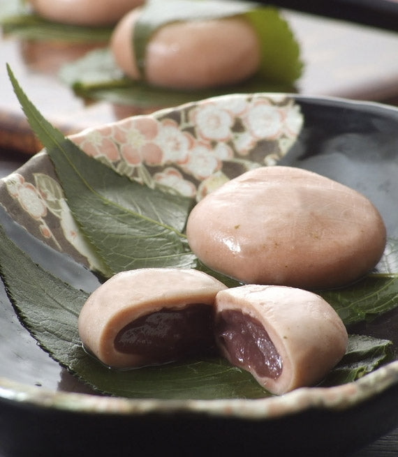 【生麩でつくってるのでもっちもち！】さくら麩まんじゅう(つぶあん)【季節限定】（冷凍）