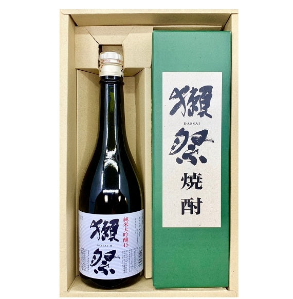 ☆獺祭 焼酎と純米大吟醸45セット(720ml×2本セット)