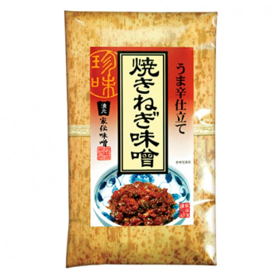 うま辛仕立て焼きねぎ味噌（竹紙）　信州長野のお土産