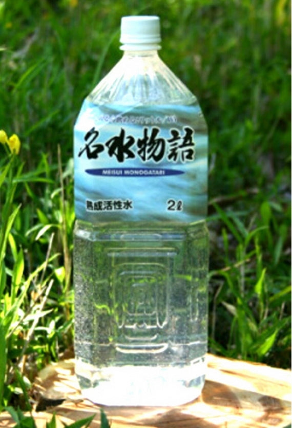 浸透力と抽出力に優れた熟成活性水（軟水）「名水物語」（2Lペットボトル×6本入）