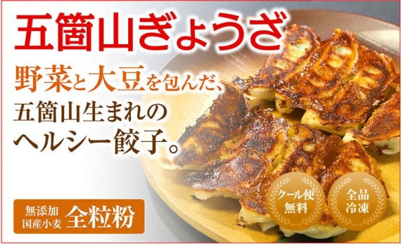 【送料無料】【全粒粉・豆乳・野菜で作ったヘルシー餃子】富山県産の安心・安全・ヘルシー素材で作った「五箇山」ぎょうざ【15個入り×3セット】　※北海道地域、沖縄地域追加送料＋500円頂きます。