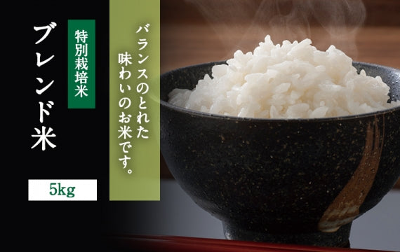 鳥取県産 ブレンド米 5kg【バランスのとれた味わいのお米】