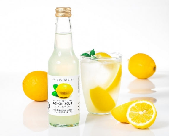 旨みぎゅっとレモンペースト入り　にごり皮ごとレモンサワーベース（500ml×12本）