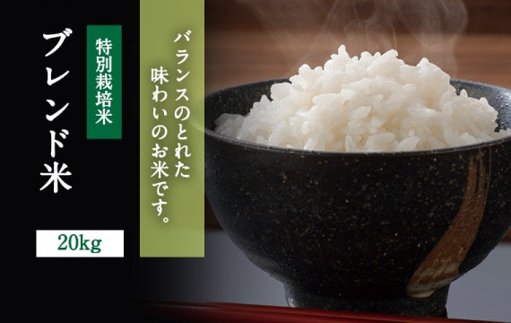 鳥取県産 ブレンド米 20kg