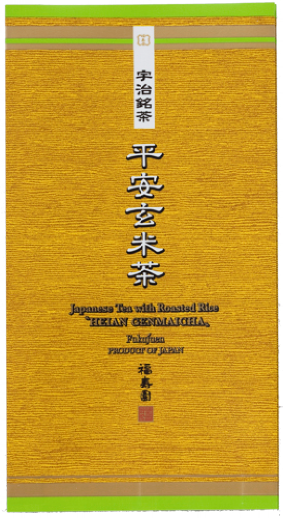 ≪宇治銘茶・京洛茶座≫平安玄米茶　200g袋入