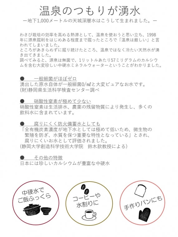 【自然災害の備えに!!】天城深層水健　送料無料！(沖縄は別途送料)　全国発送10L入2箱セット
