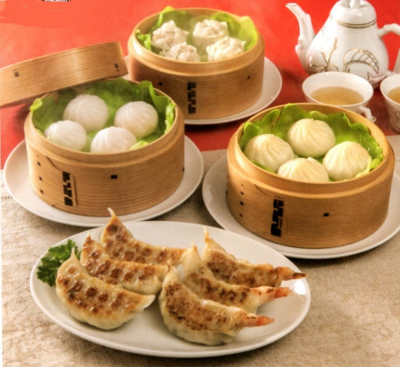 房総ジャンボ餃子・海老丸ごと餃子と国産ポークの点心三昧三点セット 【米・野菜・惣菜】
