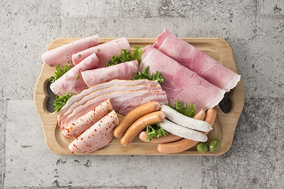 ハム ギフト 送料無料 詰め合わせ 御歳暮 御年賀 ホワイトハム バラエティギフト7種「食通の麻布土産セット」【ギフト】【おとりよせネット審査員太鼓判】【精肉・肉加工品】