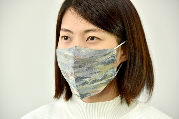 繭子のマスク（グレー）