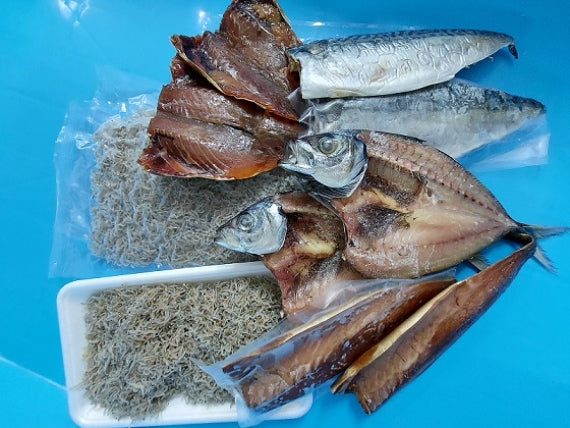 【夏にぴったりの食欲をそそる干魚】夏セット《冷凍便》