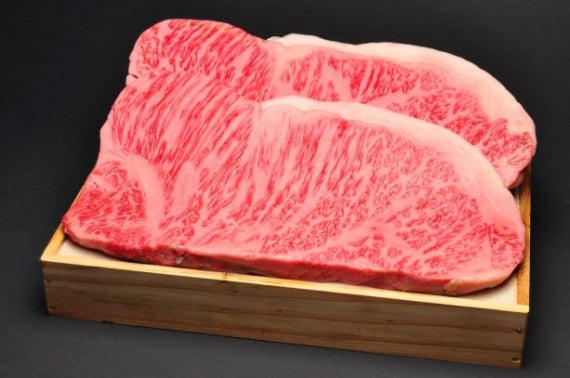 松阪牛サーロインステーキ400ｇ(200ｇ×2枚）木箱入り