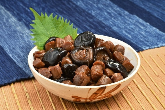 貝柱しいたけ炊き合わせ