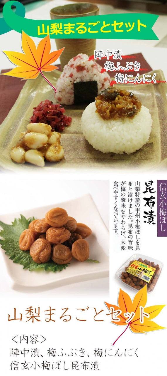 【山梨の美味しさが詰まった】山梨まるごとセット