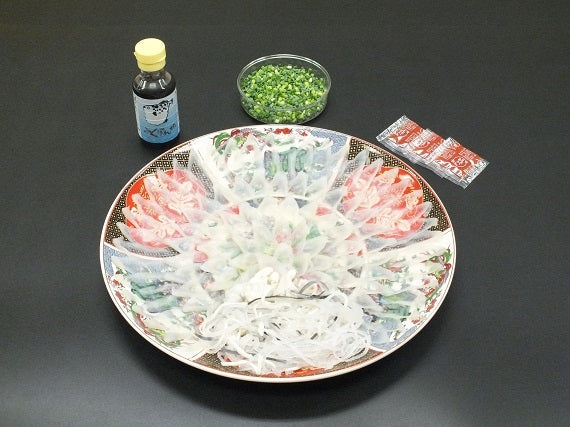【送料込】とらふく刺身(菊盛り)　　　F-0170