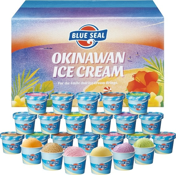 ブルーシールアイスクリーム　24個　アメリカ生まれ沖縄育ちのアイス【送料無料】