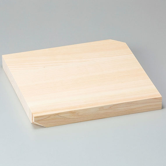 特撰・桧・まな板 ＜27×27×3cm＞ 国産・木曽地域のひのき スクエア・コンパクト #04152