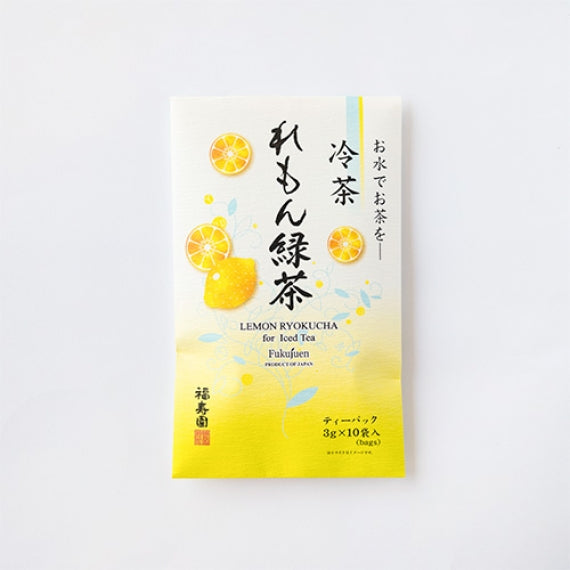 ≪夏のおすすめ≫ 冷茶 れもん緑茶 ティーパック 3g×10袋入【入荷しました！】