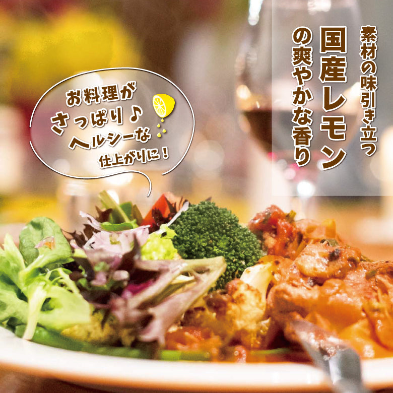 【12月７日ポイント７倍】レモン 果汁 100% 国産 汁 皮 ジュース ストレート 70ml 3本セット