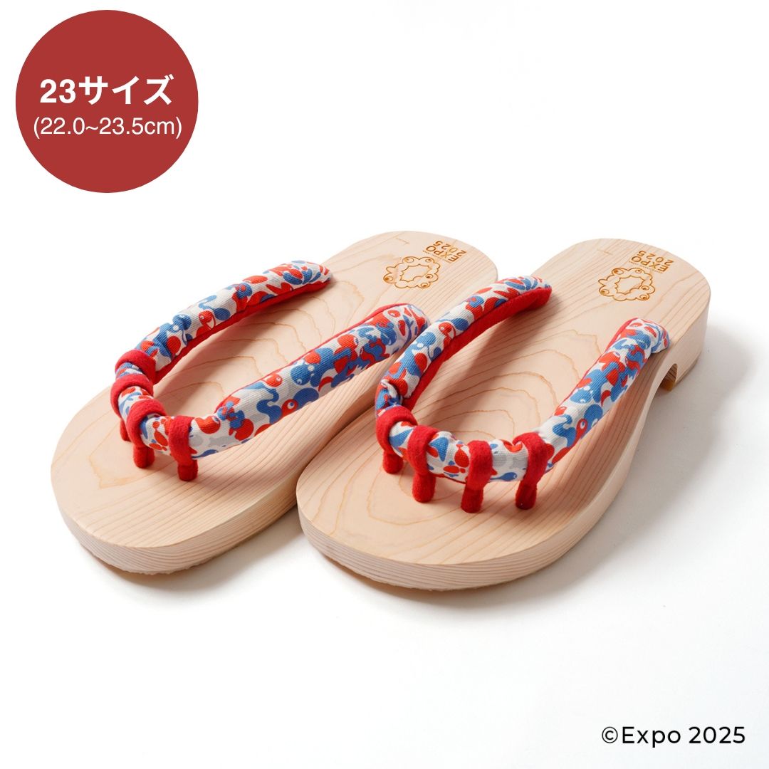 【受注販売】EXPO2025 VI  東濃ひのき製品 五本指下駄