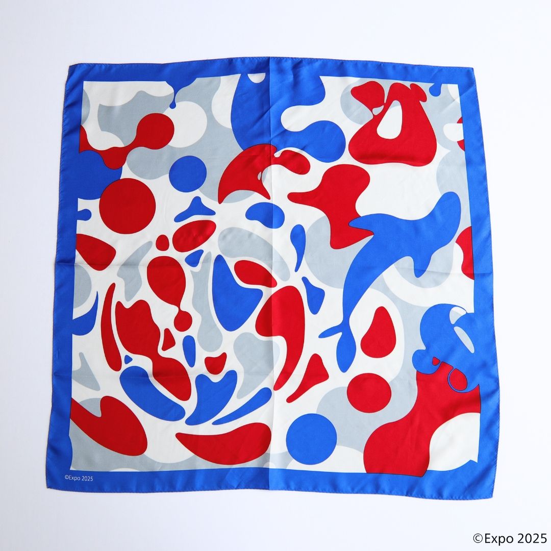 万博 サウジアラビア　ナショナルデー限定！　スカーフ、団扇、光るブレス 万博 サウジアラビアナショナルデー スカーフ - メルカリ